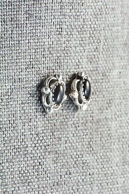 Onyx & Sterling Silver Earrings - Rosie Ross