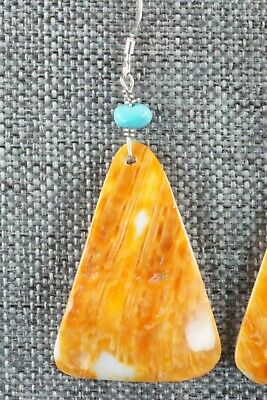 Spiny Oyster & Sterling Silver Earrings - Louise Joe