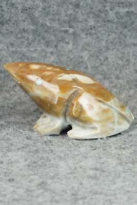 Frog Zuni Fetish Carving - Todd Lowsayatee