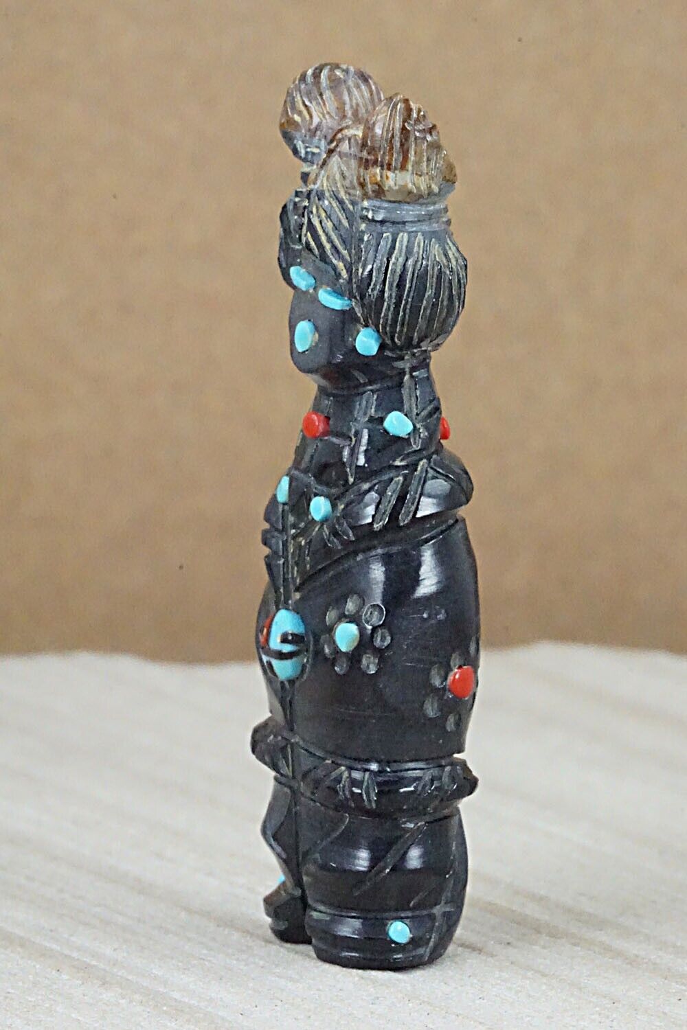 Corn Maiden Zuni Fetish Carving - Danette Laate