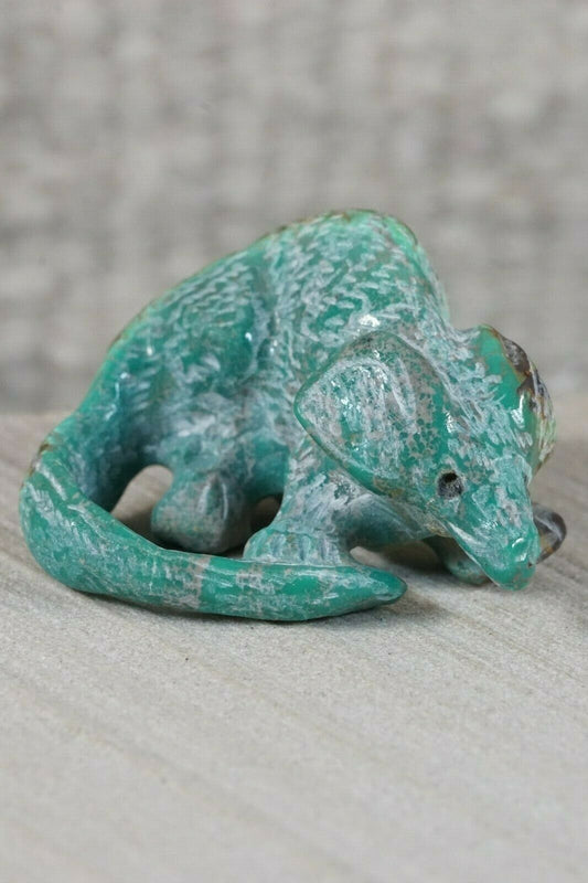 Mouse Zuni Fetish Carving - Russell Shack - High Lonesome Trading