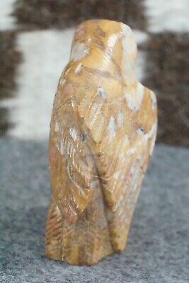 Owl Zuni Fetish Carving - Derrick Kaamasee