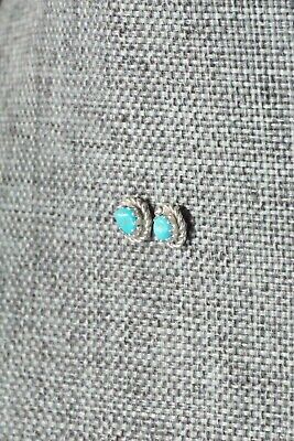 Turquoise & Sterling Silver Earrings - Sylvia Chee