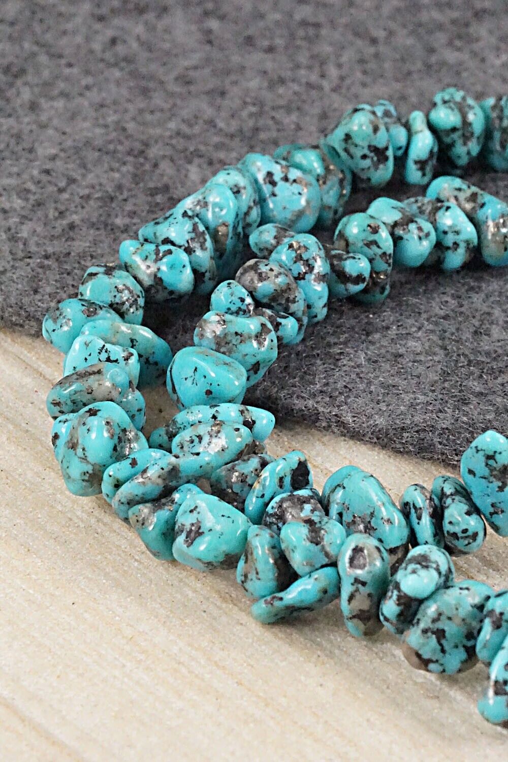 Turquoise and Sterling Silver Necklace - Louise Joe