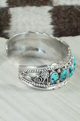 Turquoise & Sterling Silver Bracelet - Anthony Brown