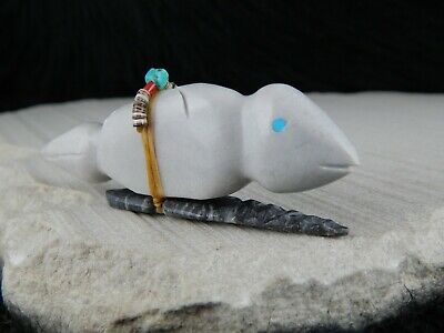 Bird Zuni Fetish Carving - Peter Gasper - High Lonesome Trading