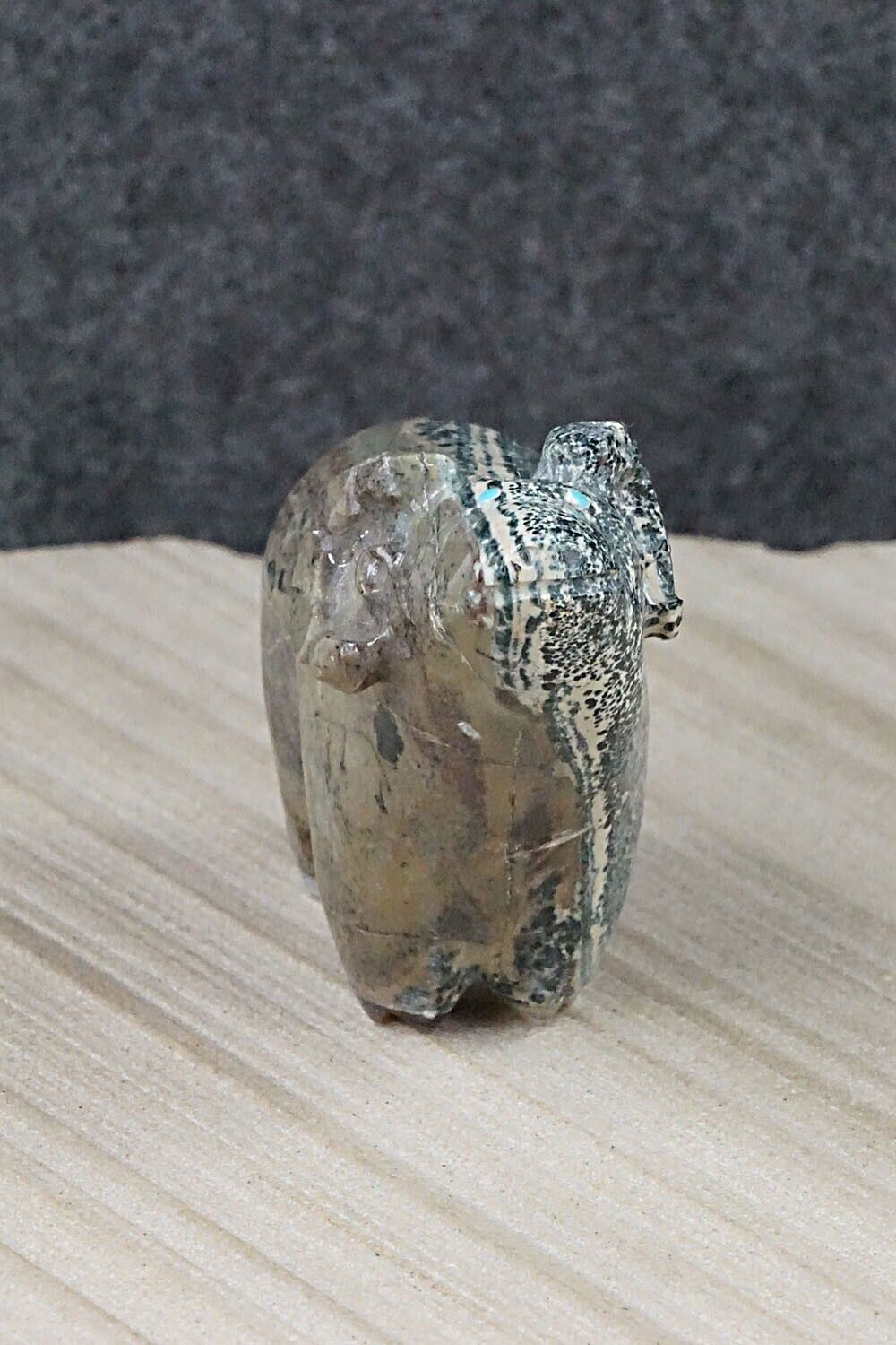 Ram Zuni Fetish Carving - Delvin Leekya