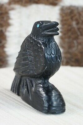 Crow Zuni Fetish Carving - Derrick Kaamasee