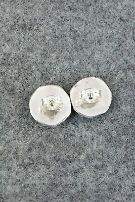Turquoise & Sterling Silver Earrings - Randy Hooee