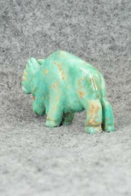 Moose Zuni Fetish Carving - Andres Quandelacy