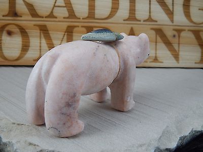 Bear Zuni Fetish Carving - Larry Peina - High Lonesome Trading