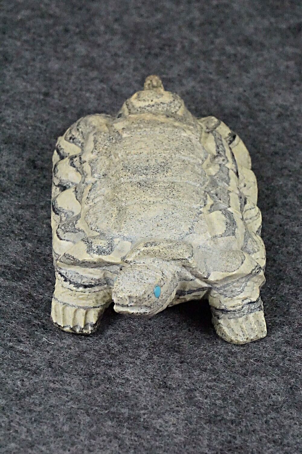 Turtle Zuni Fetish Carving - Herbert Him