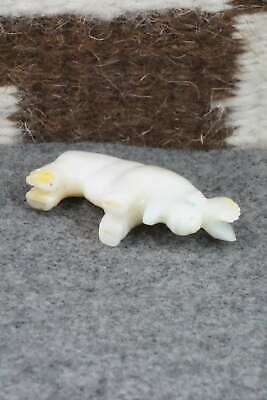 Moose Zuni Fetish Carving - Andres Quandelacy