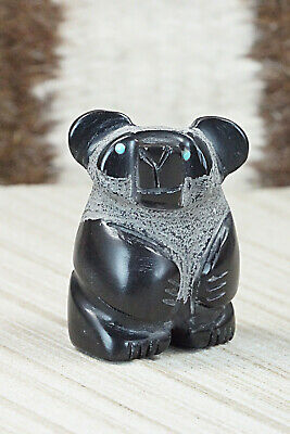 Bear Zuni Fetish Carving - Reynold Lunasee