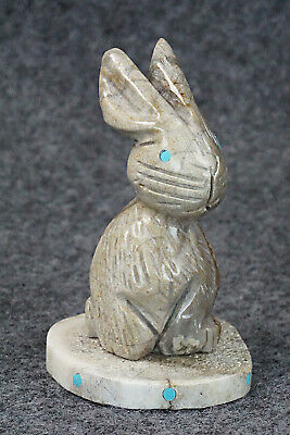Rabbit Zuni Fetish Carving - Stafford Chimoni