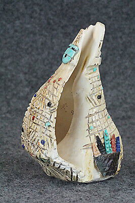 Corn Maiden Zuni Fetish Carving - Carl Etsate