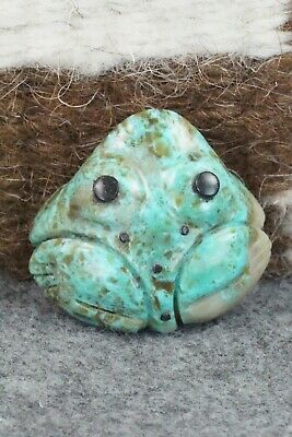 Frog Zuni Fetish Carving - Reynold Lunasee