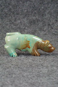 Mountain Lion Zuni Fetish Carving - Andres Quandelacy