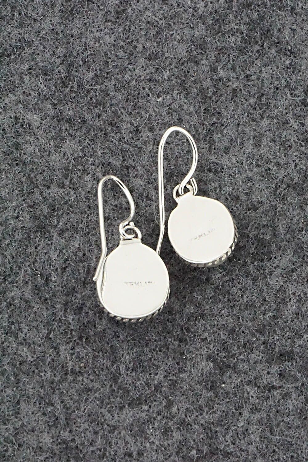 Turquoise & Sterling Silver Earrings - Rosemary Saunders