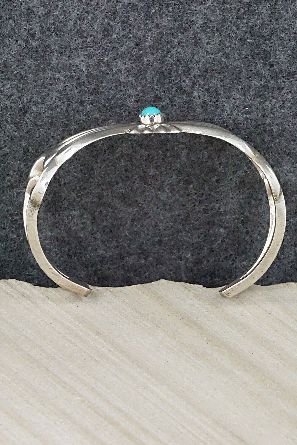 Turquoise & Sterling Silver Bracelet - Sheridan Bitsy