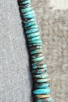 Turquoise & Sterling Silver Necklace - Navajo