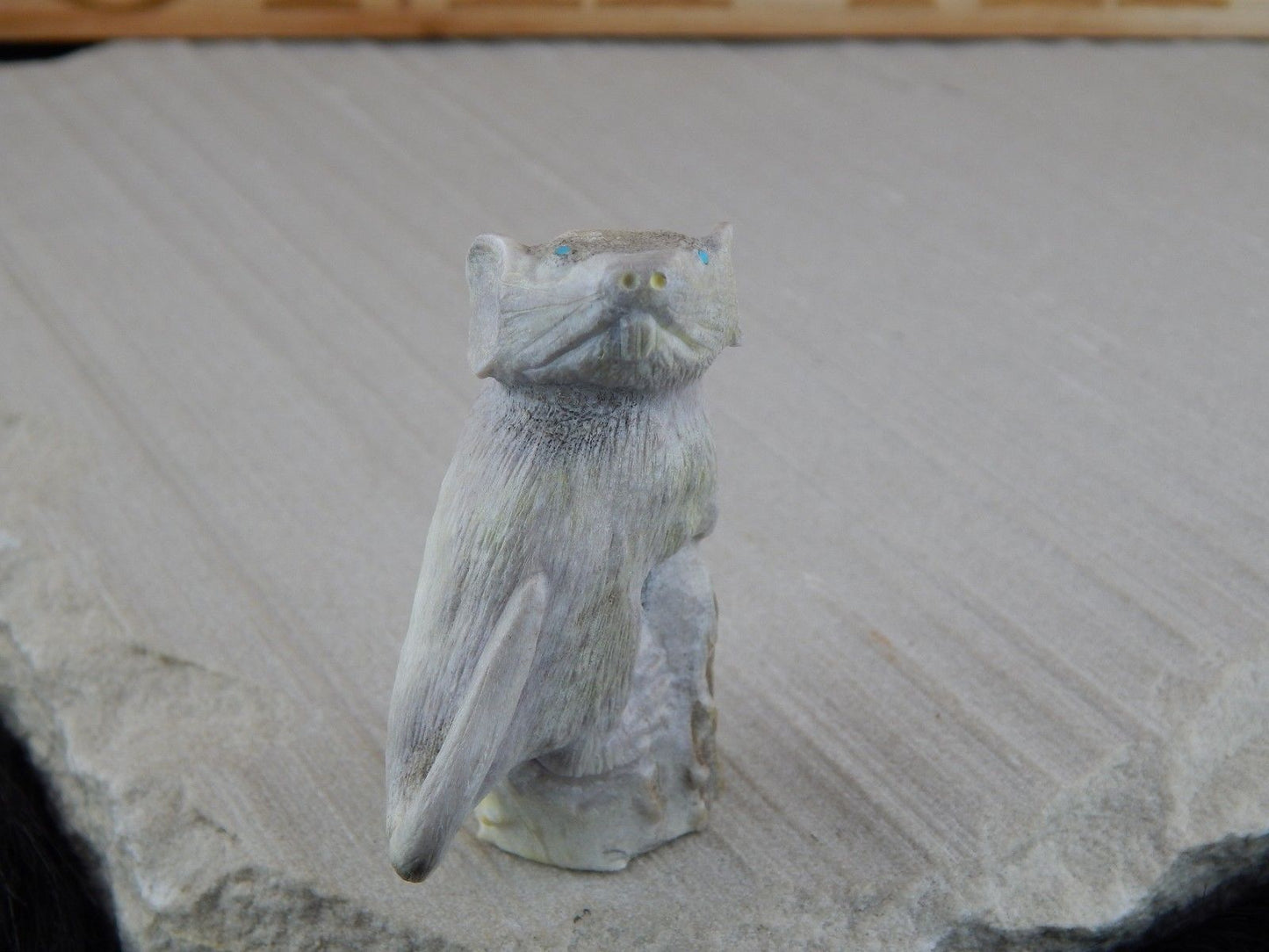 Mouse Zuni Fetish Carving - Maxx Laate - High Lonesome Trading