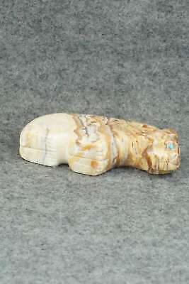 Bear Zuni Fetish Carving - Reynold Lunasee