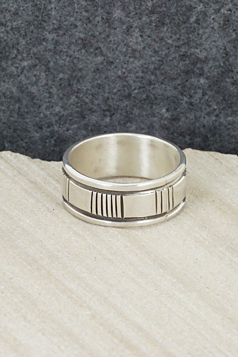 Sterling Silver Ring - Bruce Morgan - Size 11.75