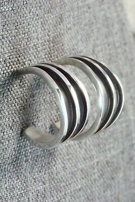 Sterling Silver Hoop Earrings - Tom Hawk