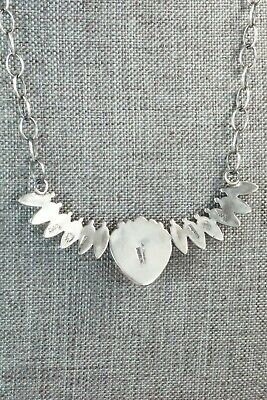 Spiny Oyster & Sterling Silver Necklace - Akee Douglas