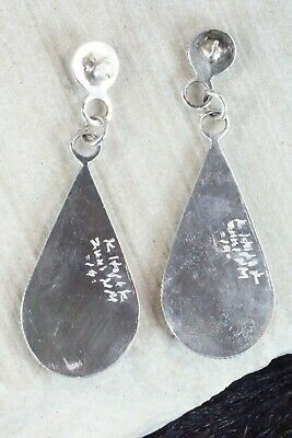 Turquoise & Sterling Silver Earrings and Pendant - Kenneth Hughte