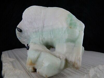 Buffalo Zuni Carving - Kevin Quam - High Lonesome Trading