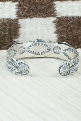 Turquoise, Coral and Sterling Silver Bracelet - Andrew Gordon