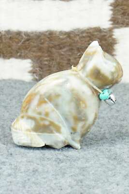 Cat Zuni Fetish Carving - Daphne Quam