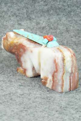 Bear Zuni Fetish Carving - Alex Tsethlikai