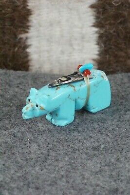 Bear Zuni Fetish Carving - Alex Tsethlikai