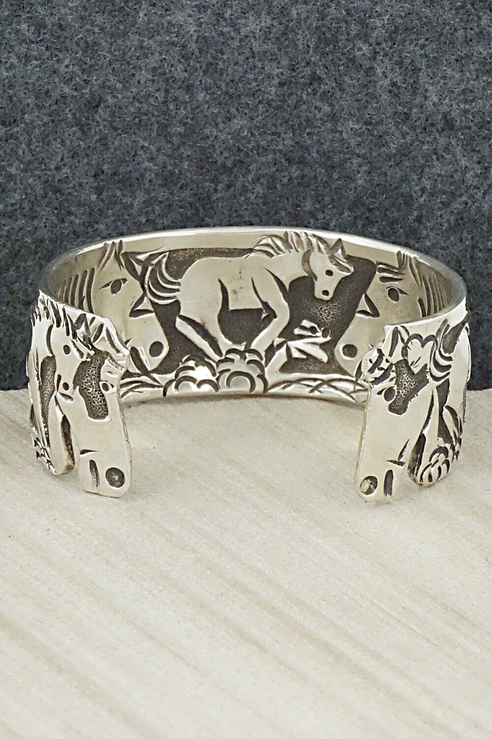 Sterling Silver Bracelet - Lloyd Becenti