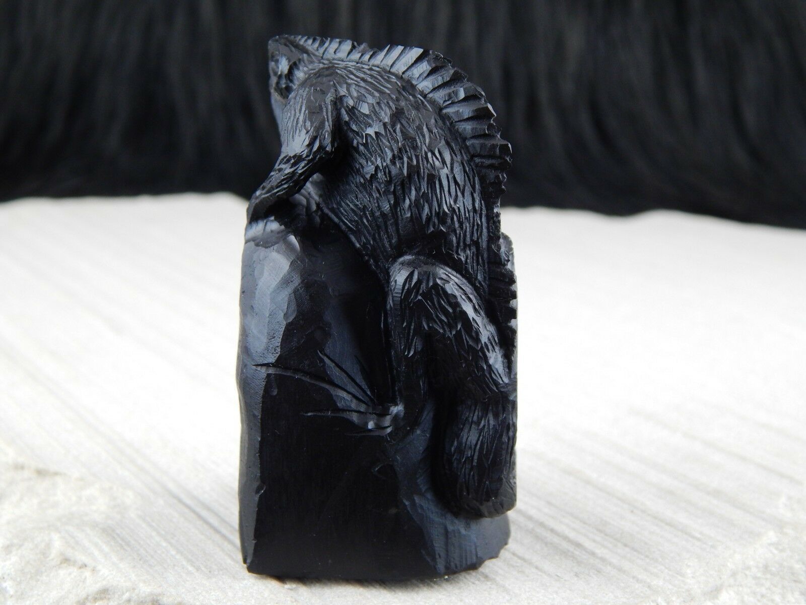 Iguana Zuni Fetish Carving - Lewis Manning - High Lonesome Trading