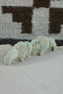 Buffalo Zuni Fetish Carving - Kevin Quam - High Lonesome Trading