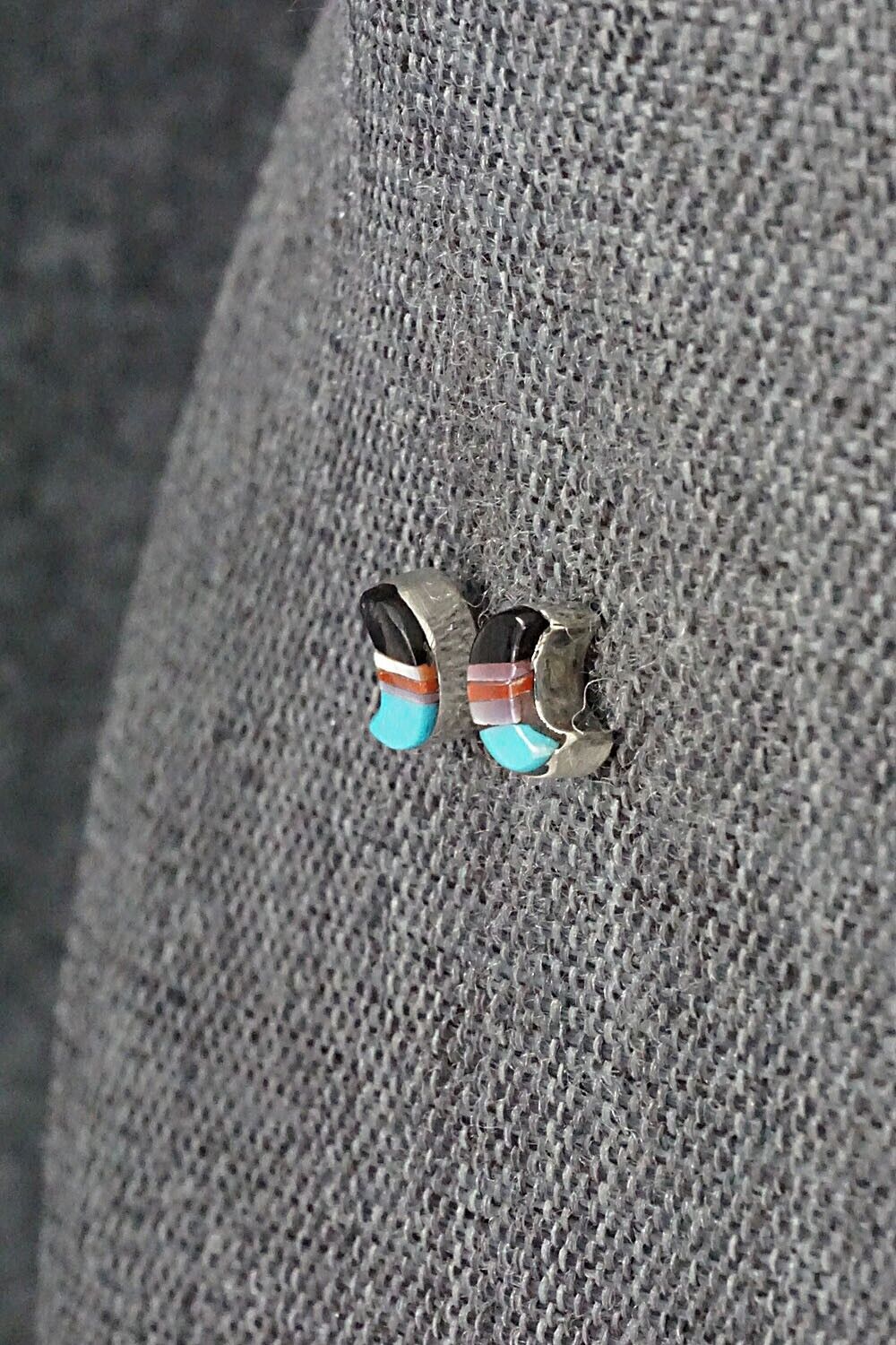 Multi Stone & Sterling Silver Earrings - Francisco Chapito