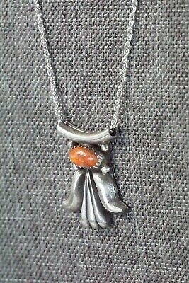 Spiny Oyster & Sterling Silver Necklace - Sharon McCarthy