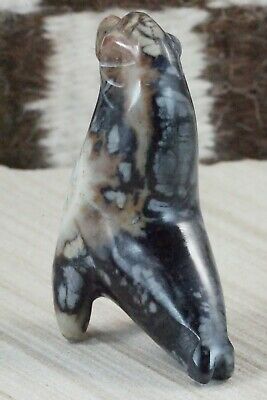 Seal Zuni Fetish Carving - Todd Etsate