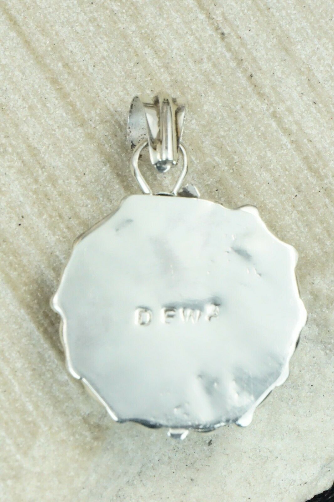Multi Stone & Sterling Silver Pendant - Andrick Dewa