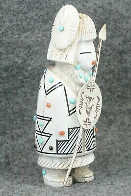 Hunter Zuni Fetish Carving - Claudia Peina
