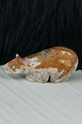 Bear Zuni Fetish Carving - Ronnie Lunasee - High Lonesome Trading