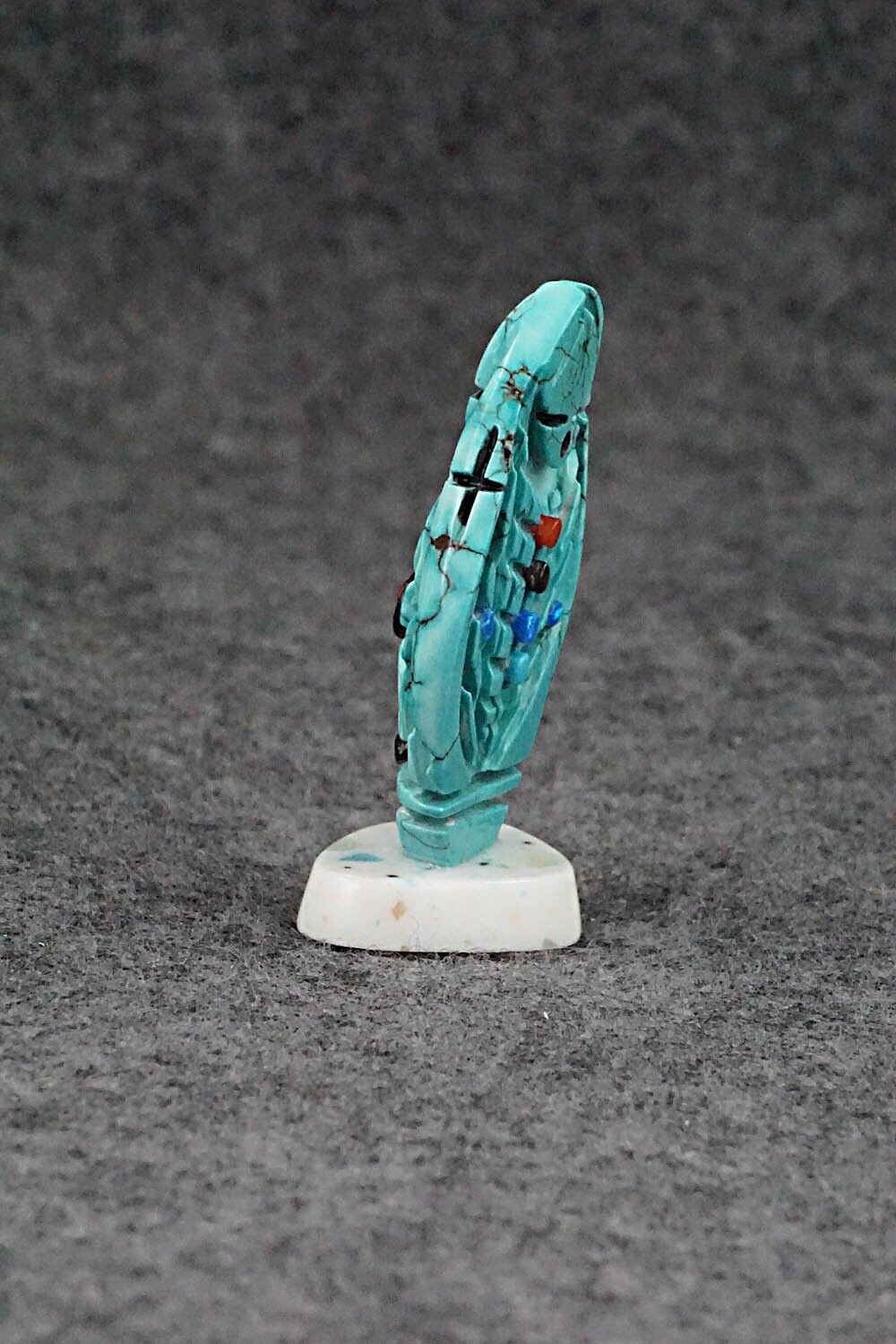 Corn Maiden Zuni Fetish Carving - Vickie Quandelacy