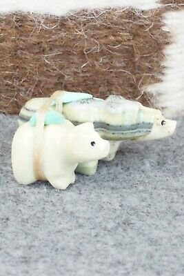Bear Zuni Fetish Carving - Jeff Eriacho