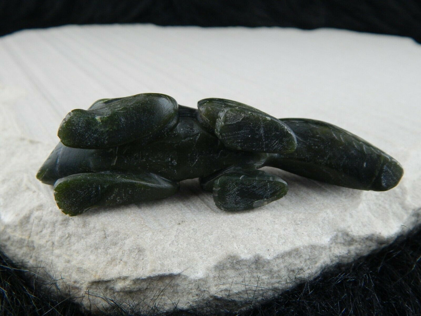 Badger Zuni Fetish Carving - Karen Zuni - High Lonesome Trading