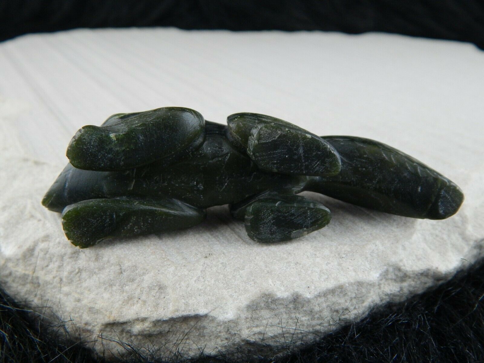 Badger Zuni Fetish Carving - Karen Zuni - High Lonesome Trading