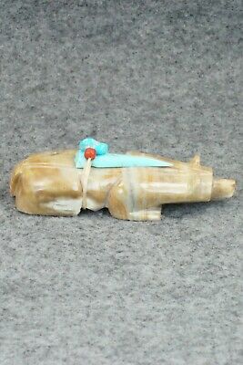 Badger Zuni Fetish Carving - Alex Tsethlikai